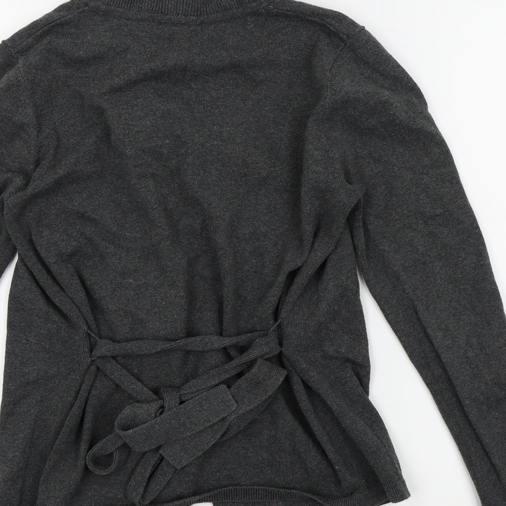 Mango Womens Grey   Cardigan Jumper Size M