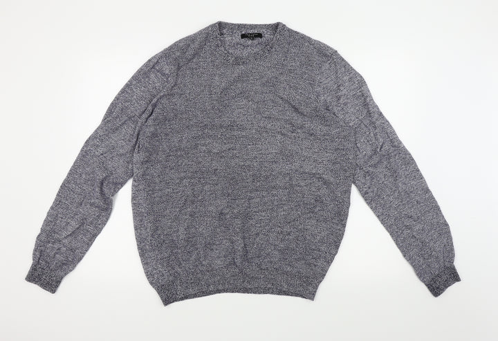 New Look Mens Blue   Pullover Jumper Size XL