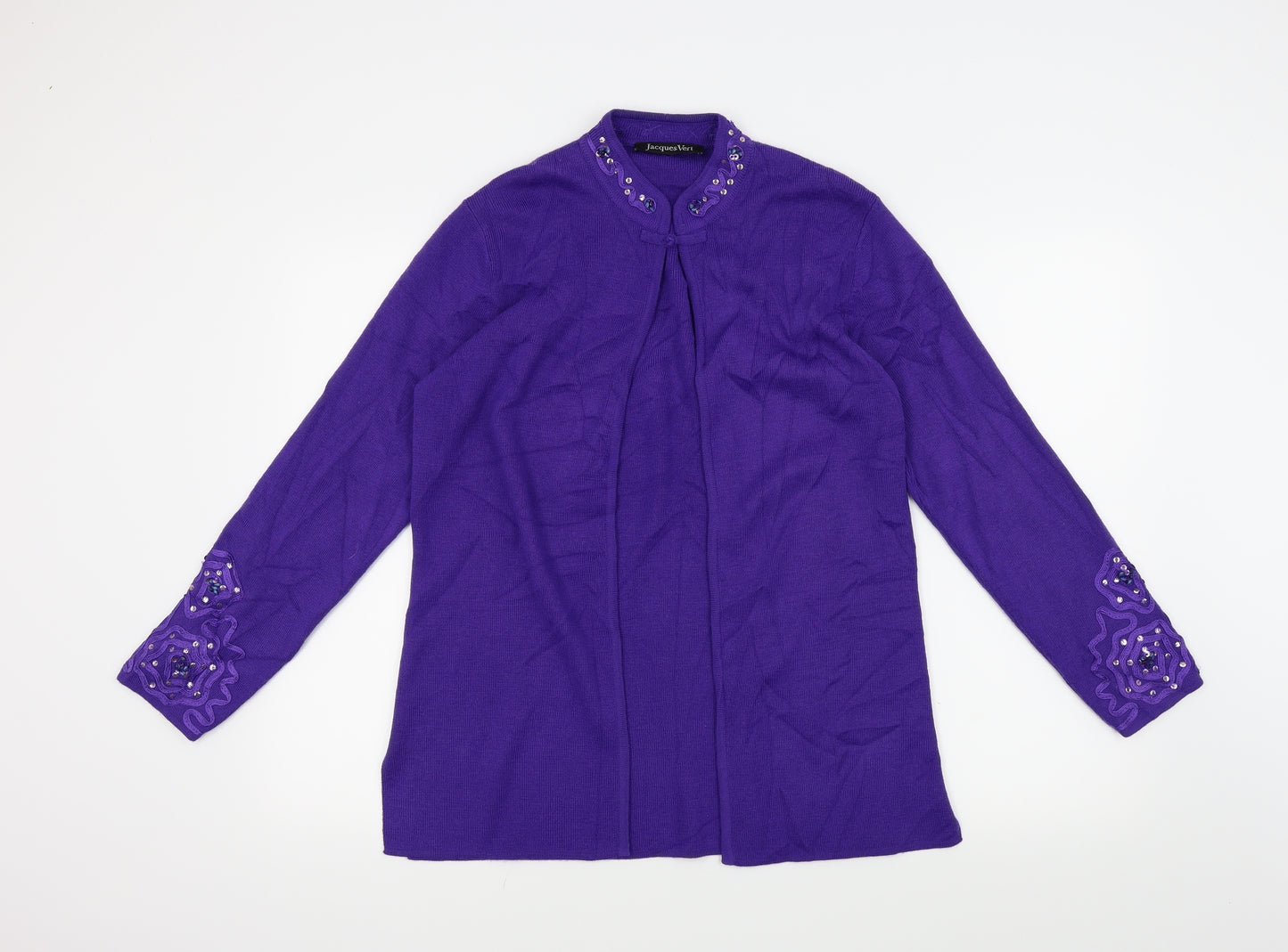 Jaques Vert Womens Purple   Cardigan Jumper Size S