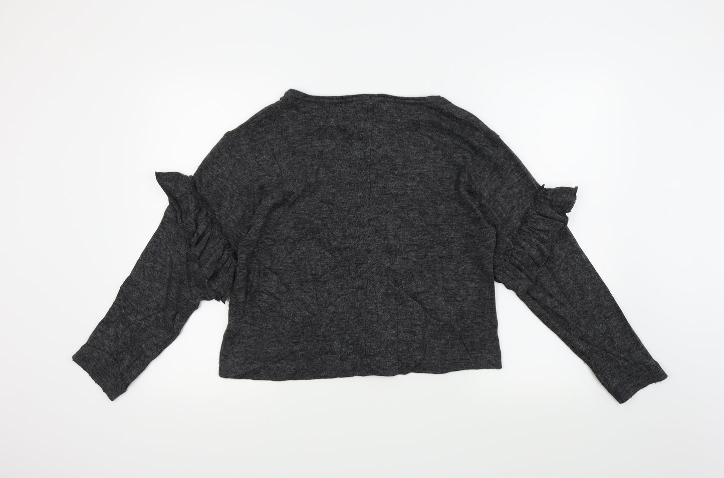 Zara Womens Grey   Pullover Jumper Size S