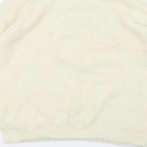 PARIS ET MOI Womens White   Pullover Jumper Size S