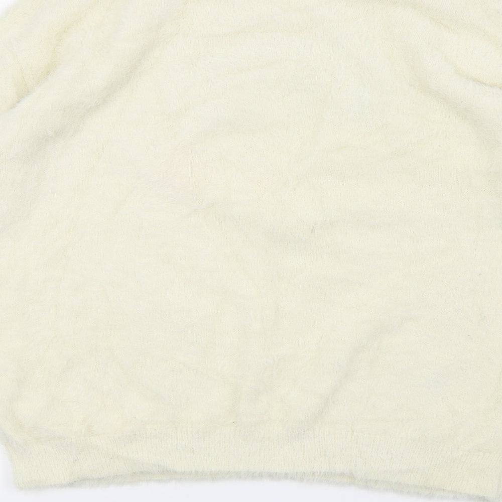 PARIS ET MOI Womens White   Pullover Jumper Size S