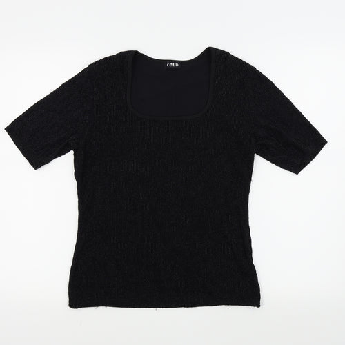 CMD Womens Black   Basic T-Shirt Size M
