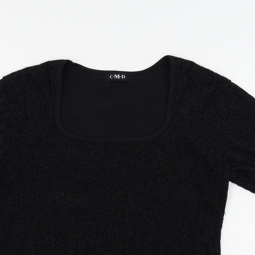 CMD Womens Black   Basic T-Shirt Size M