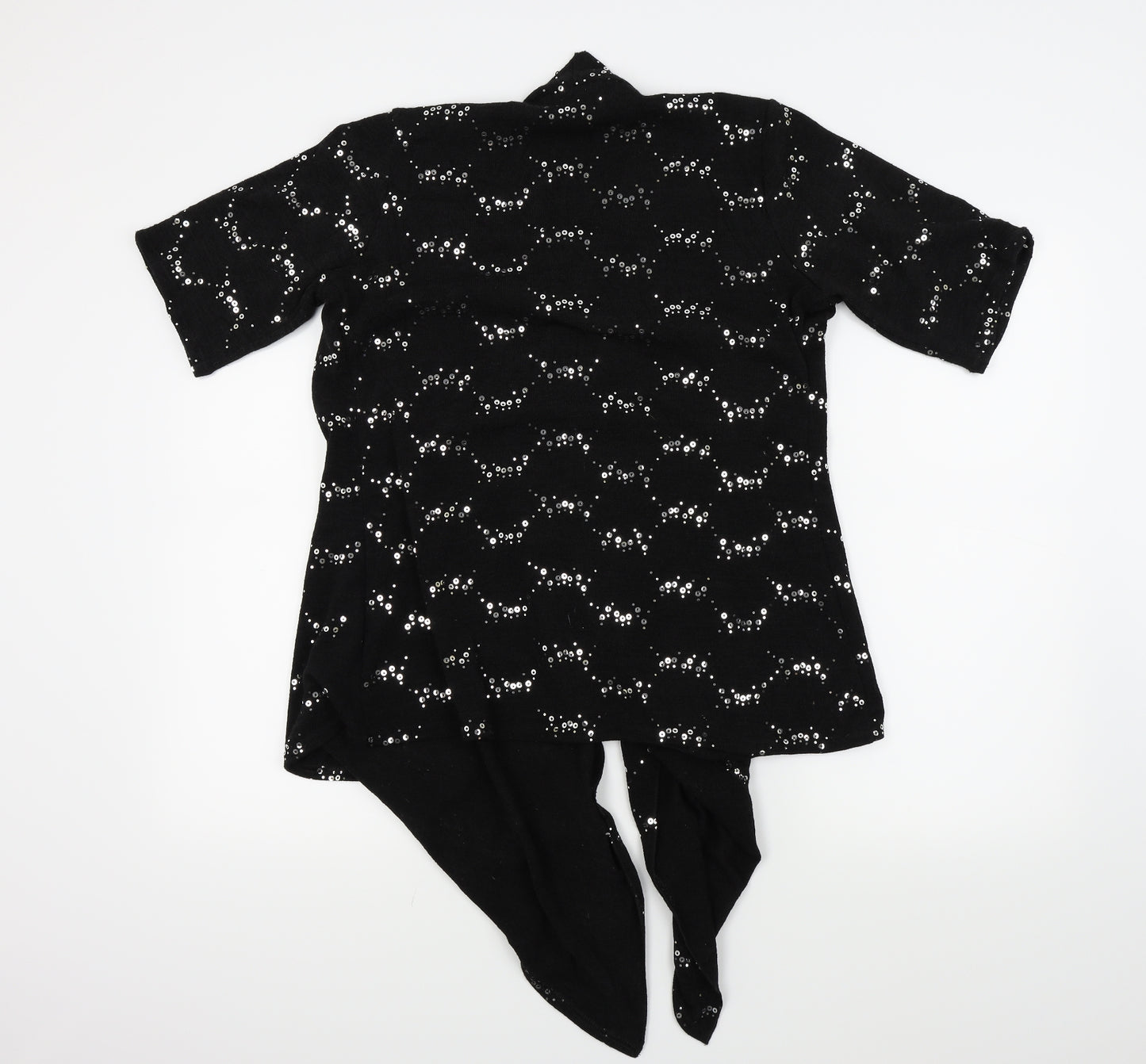 BASSINI Womens Black   Cardigan Jumper Size M