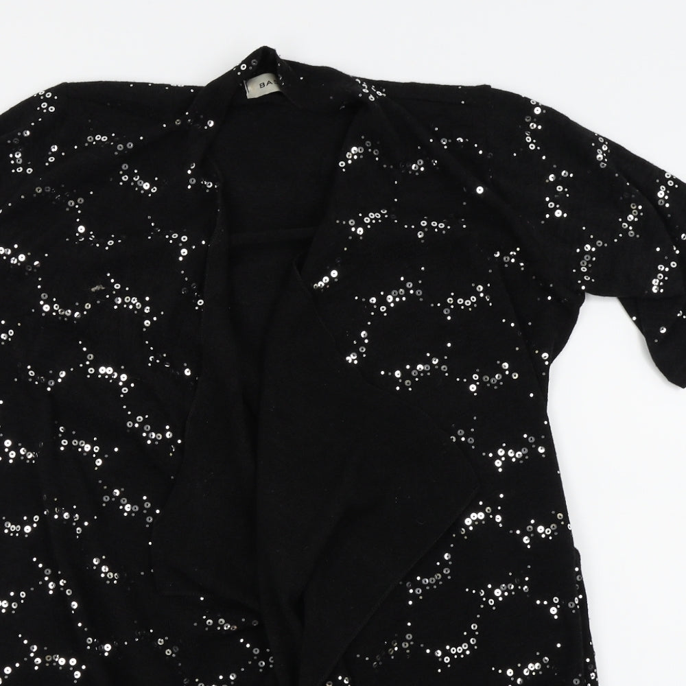 BASSINI Womens Black   Cardigan Jumper Size M