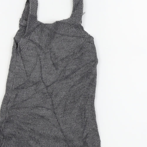 Nutmeg Girls Grey   A-Line  Size 9-12 Months