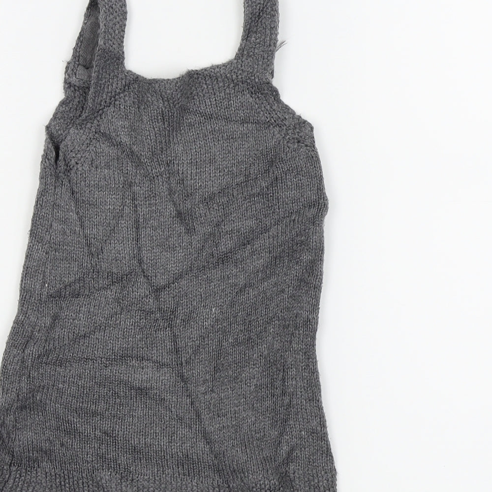Nutmeg Girls Grey   A-Line  Size 9-12 Months