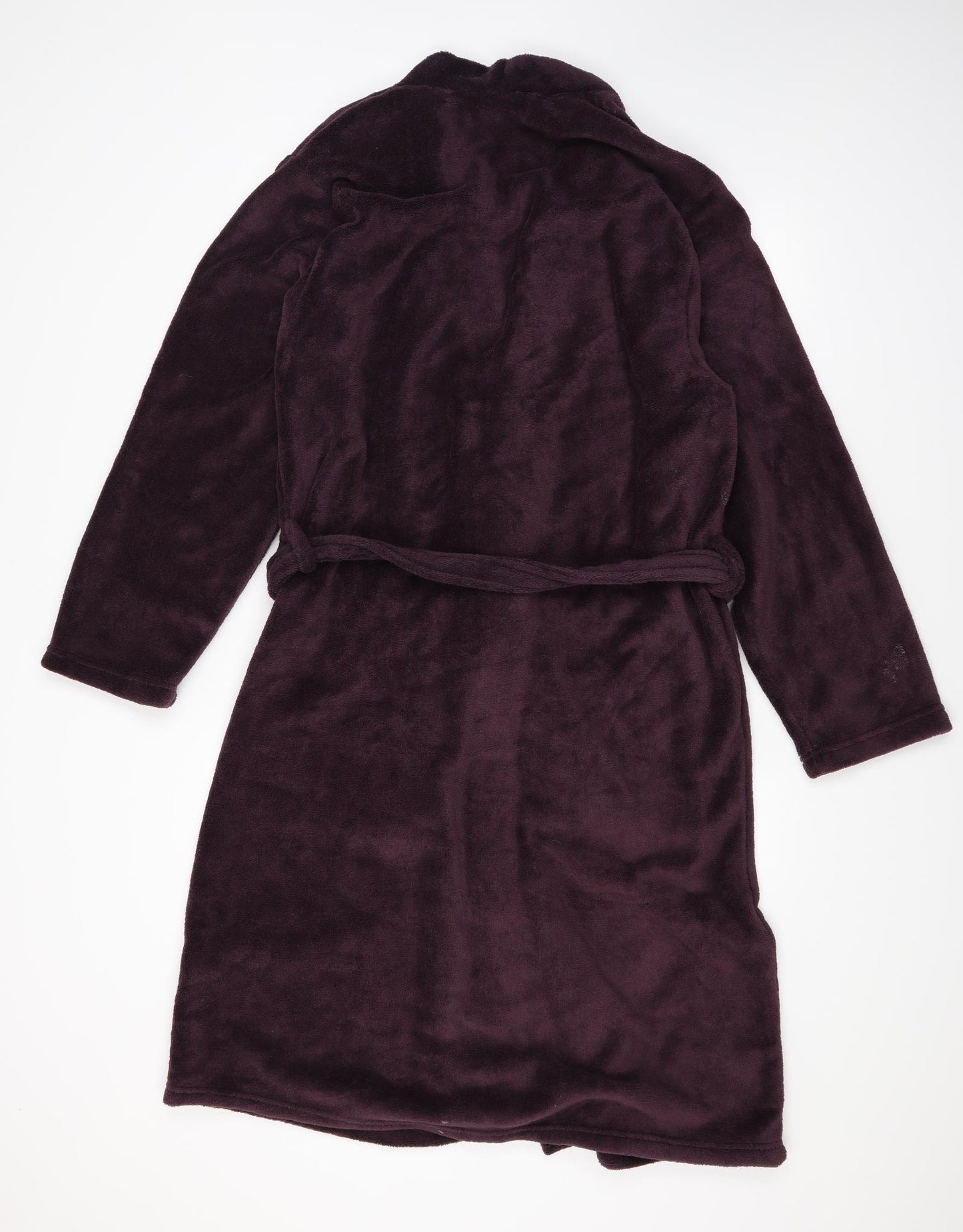 George Mens Purple Solid   Robe Size M