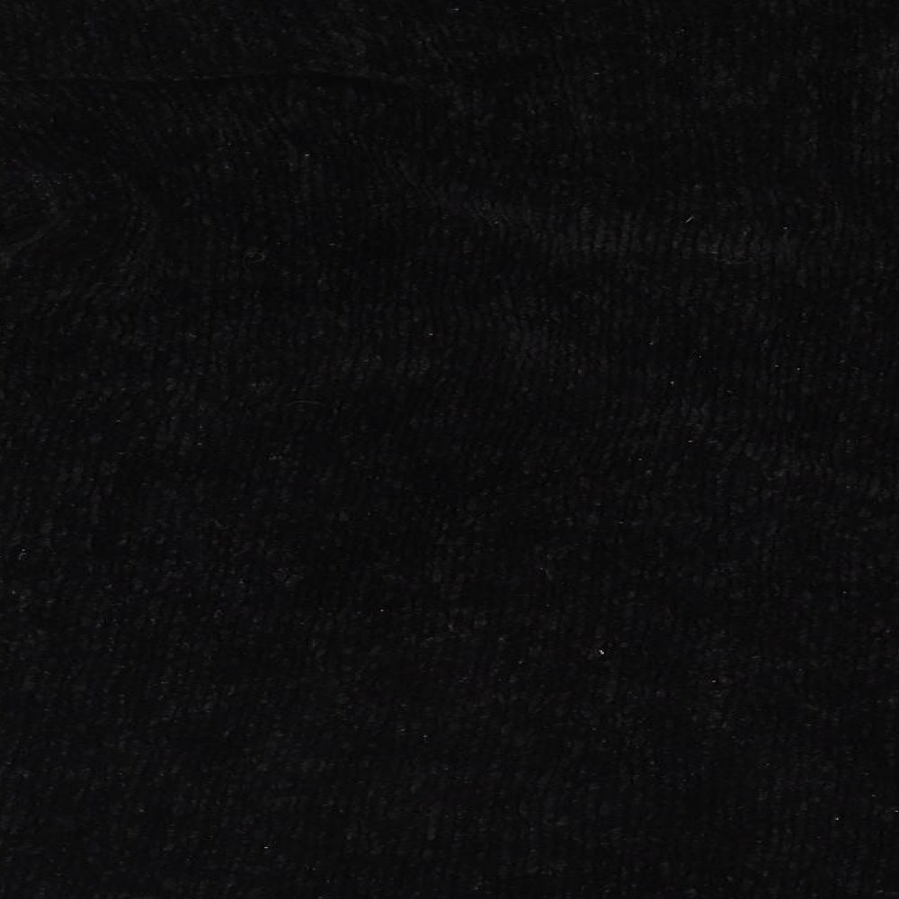 Basic Equipment Womens Black  Knit Full Zip Jumper Size L