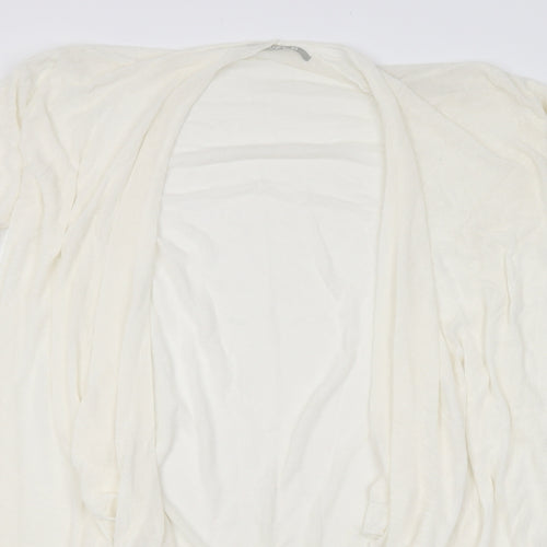 Suzy D Womens Ivory   Cardigan Jumper Size M