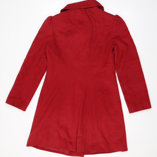 Principles Womens Red   Pea Coat Coat Size 12
