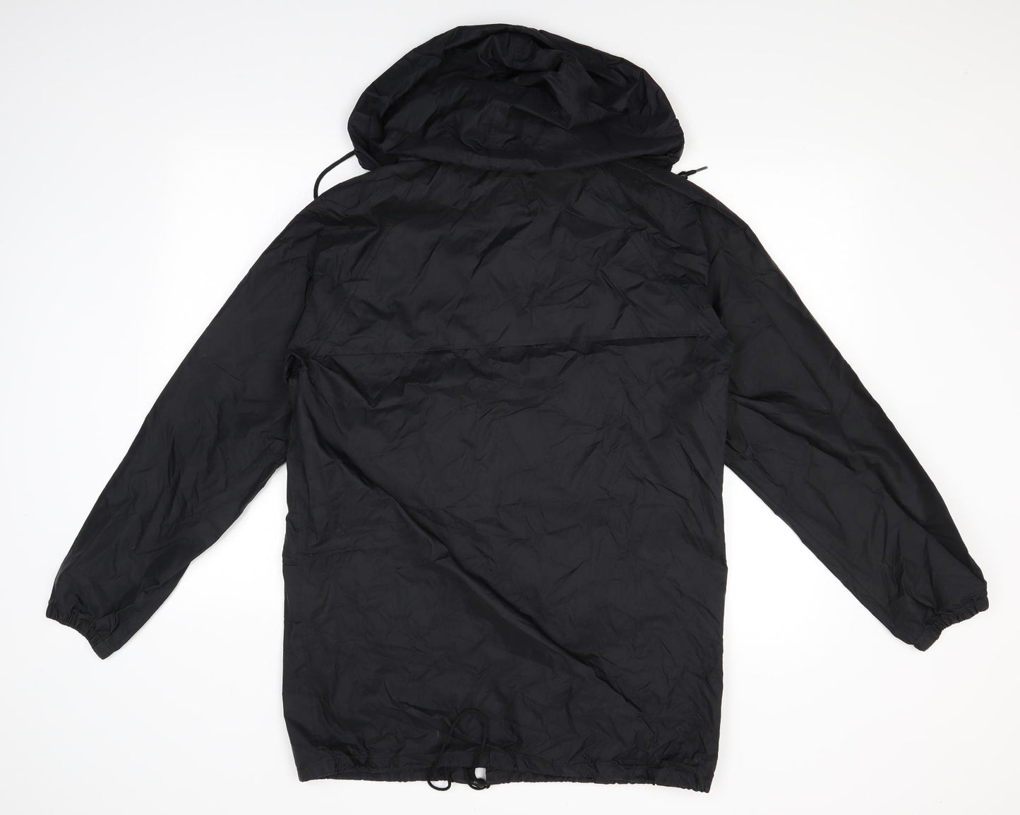 Highpoint Mens Black   Rain Coat Jacket Size S