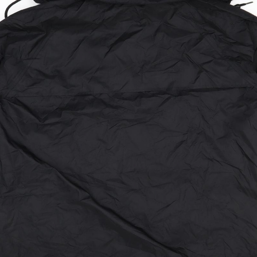 Highpoint Mens Black   Rain Coat Jacket Size S