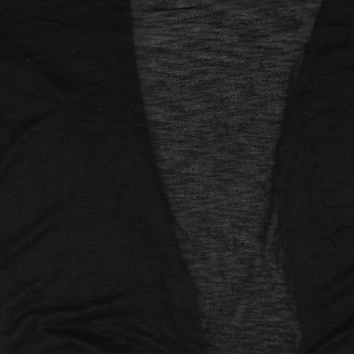 H&M Womens Black   Cardigan Jumper Size L