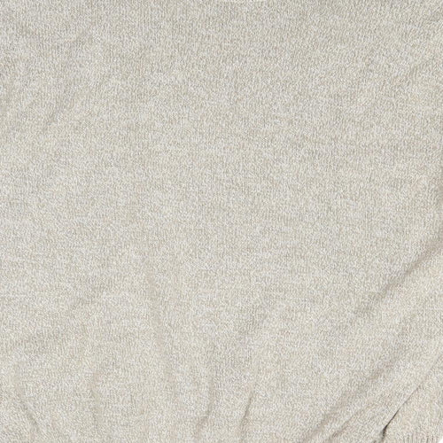 Lincoln Mens Ivory  Knit Pullover Jumper Size L