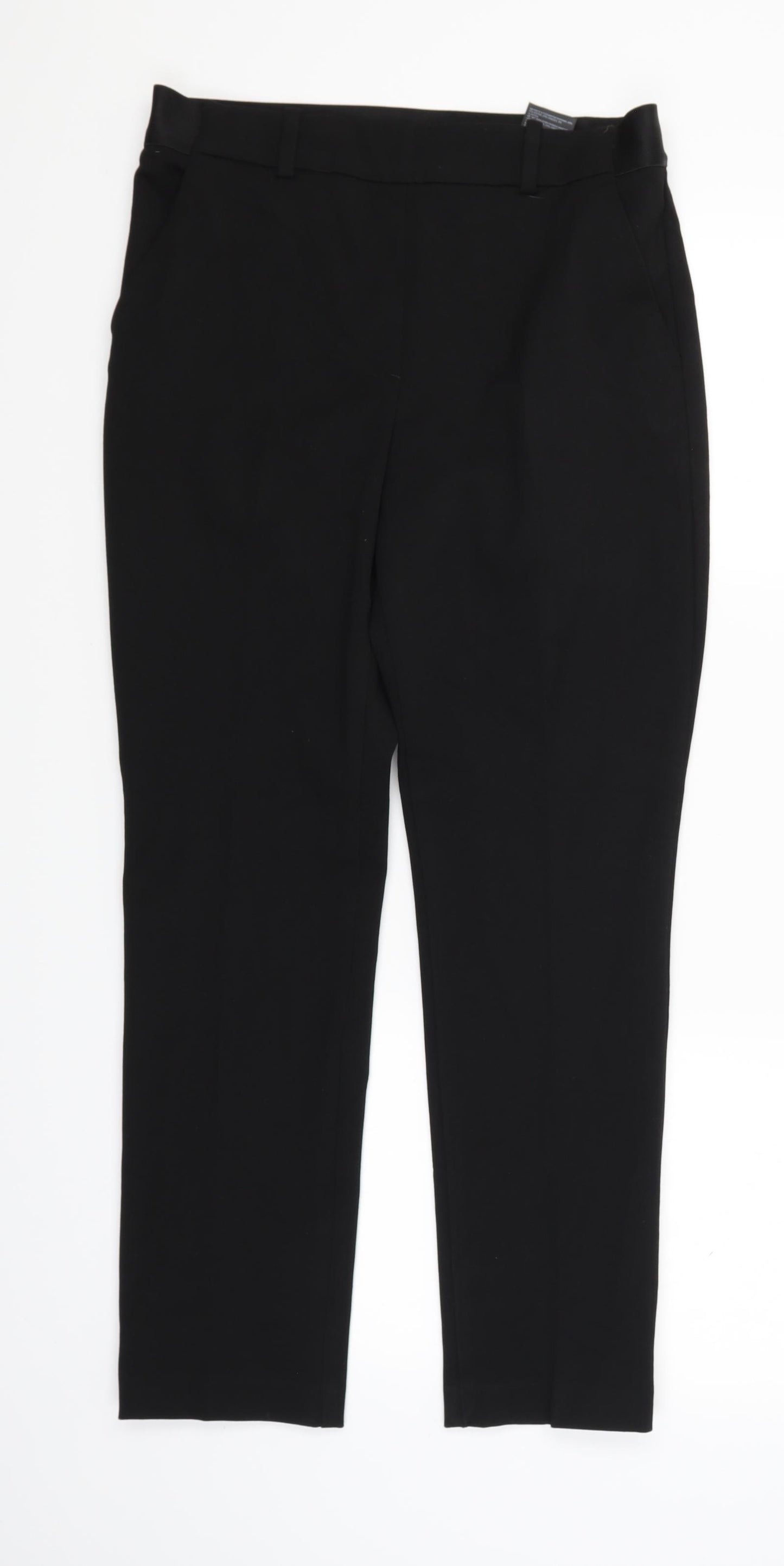 H&M Womens Black   Trouser Suit Suit Trousers Size 10 L27 in