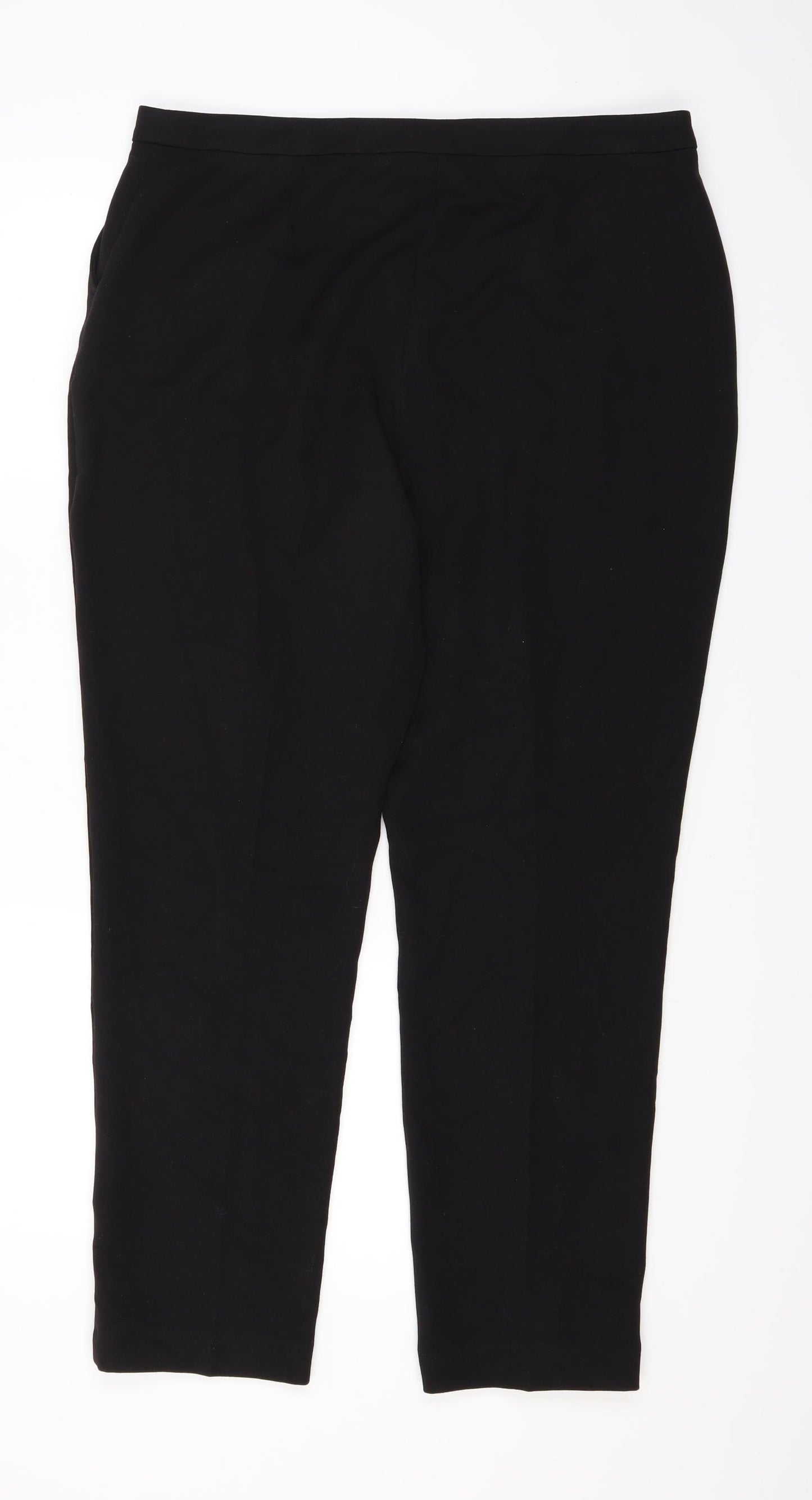 F&F Womens Black   Trouser Suit Suit Trousers Size 14 L27 in