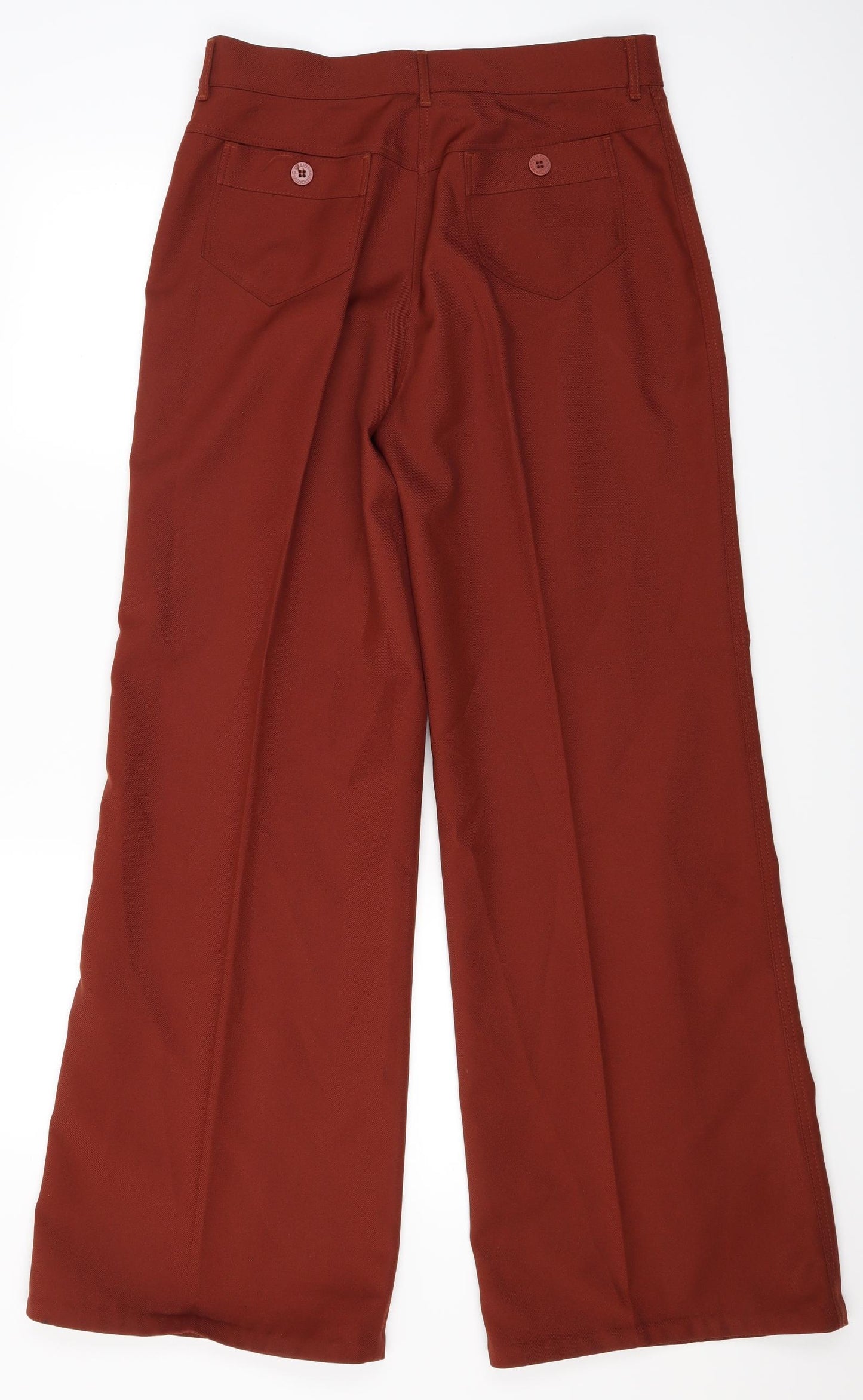 St Michael Womens Orange   Trousers  Size 16 L30 in