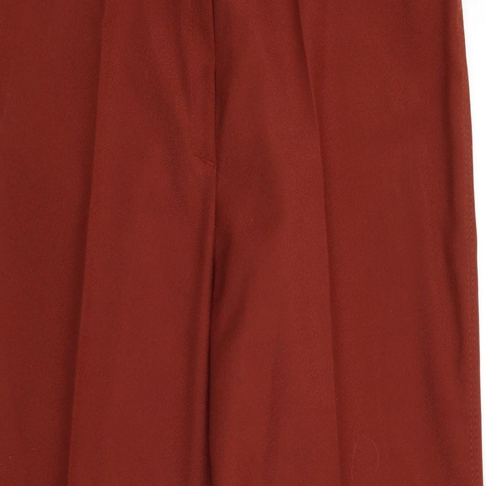 St Michael Womens Orange   Trousers  Size 16 L30 in