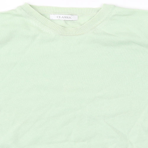 M&S Womens Green   Pullover Jumper Size 10