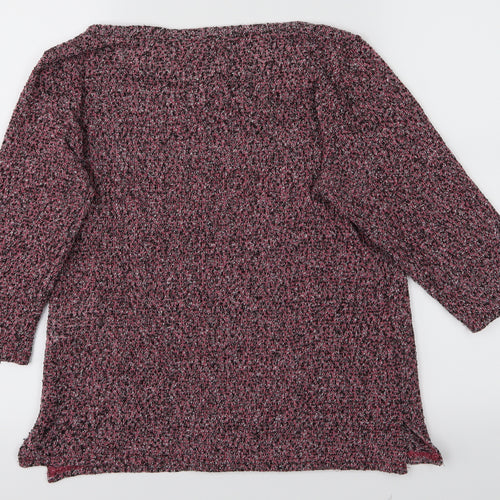 New Look Womens Pink   Pullover Jumper Size 8