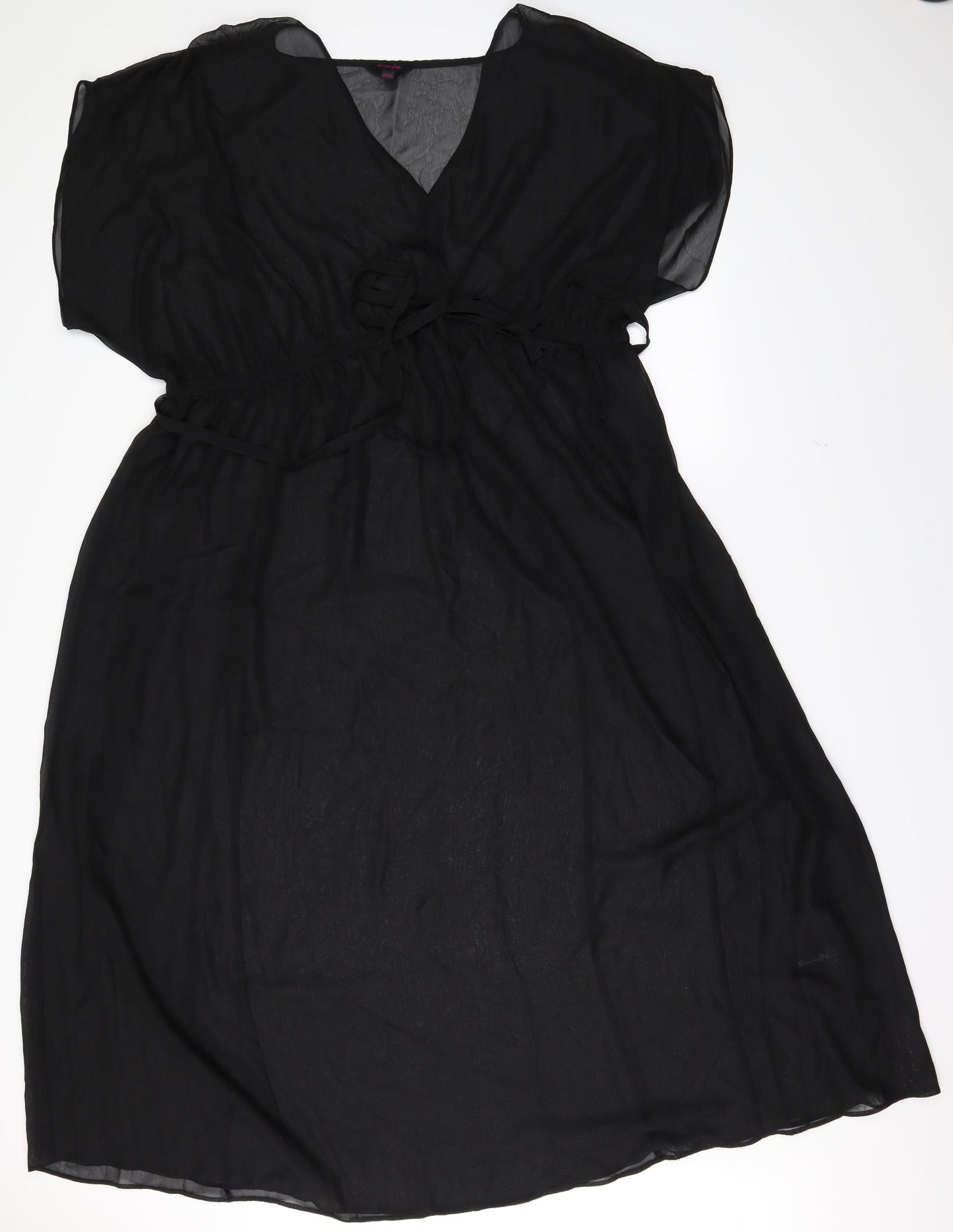 Simply Be Womens Black   A-Line  Size 28