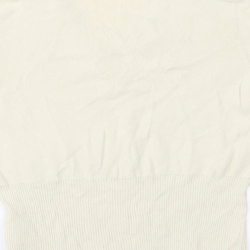 Sky Designs Womens Beige   Basic T-Shirt Size M  - Flowers