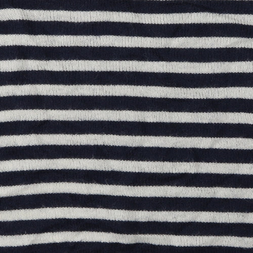 George Womens Blue Striped  Pullover Jumper Size 14