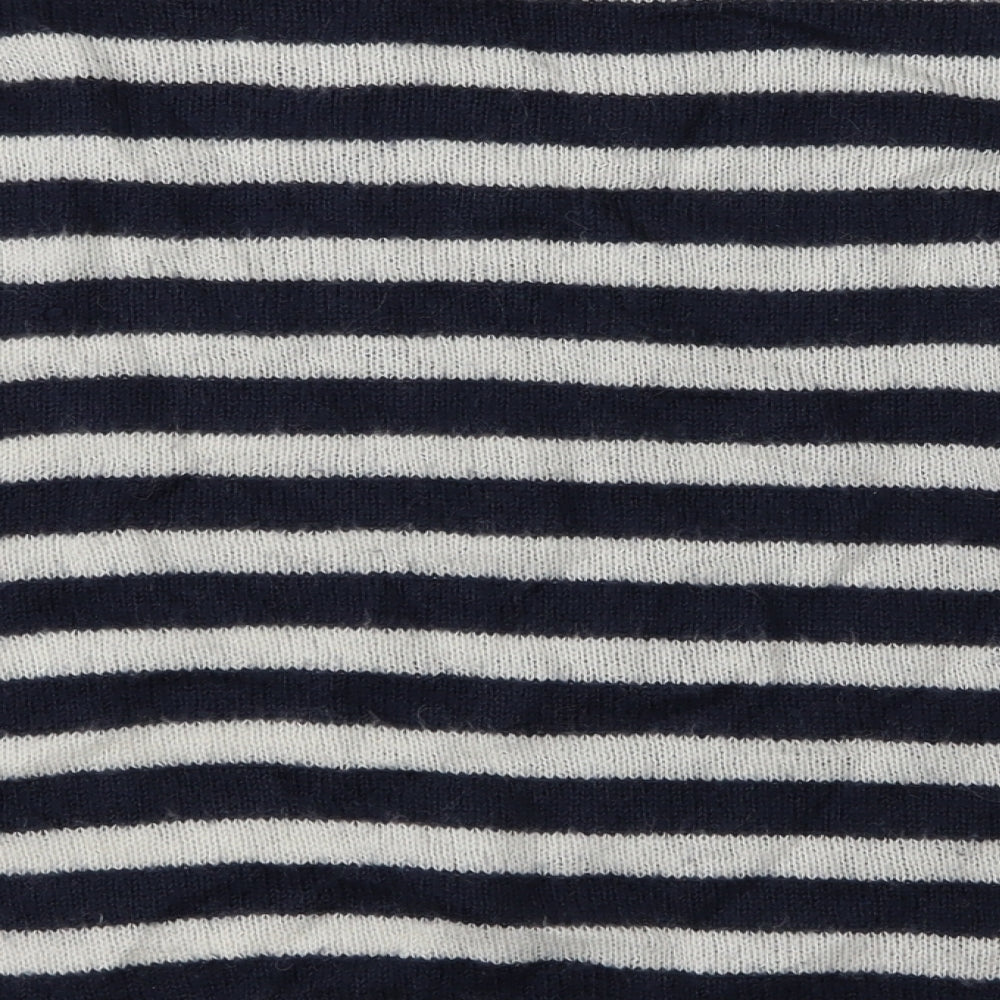 George Womens Blue Striped  Pullover Jumper Size 14