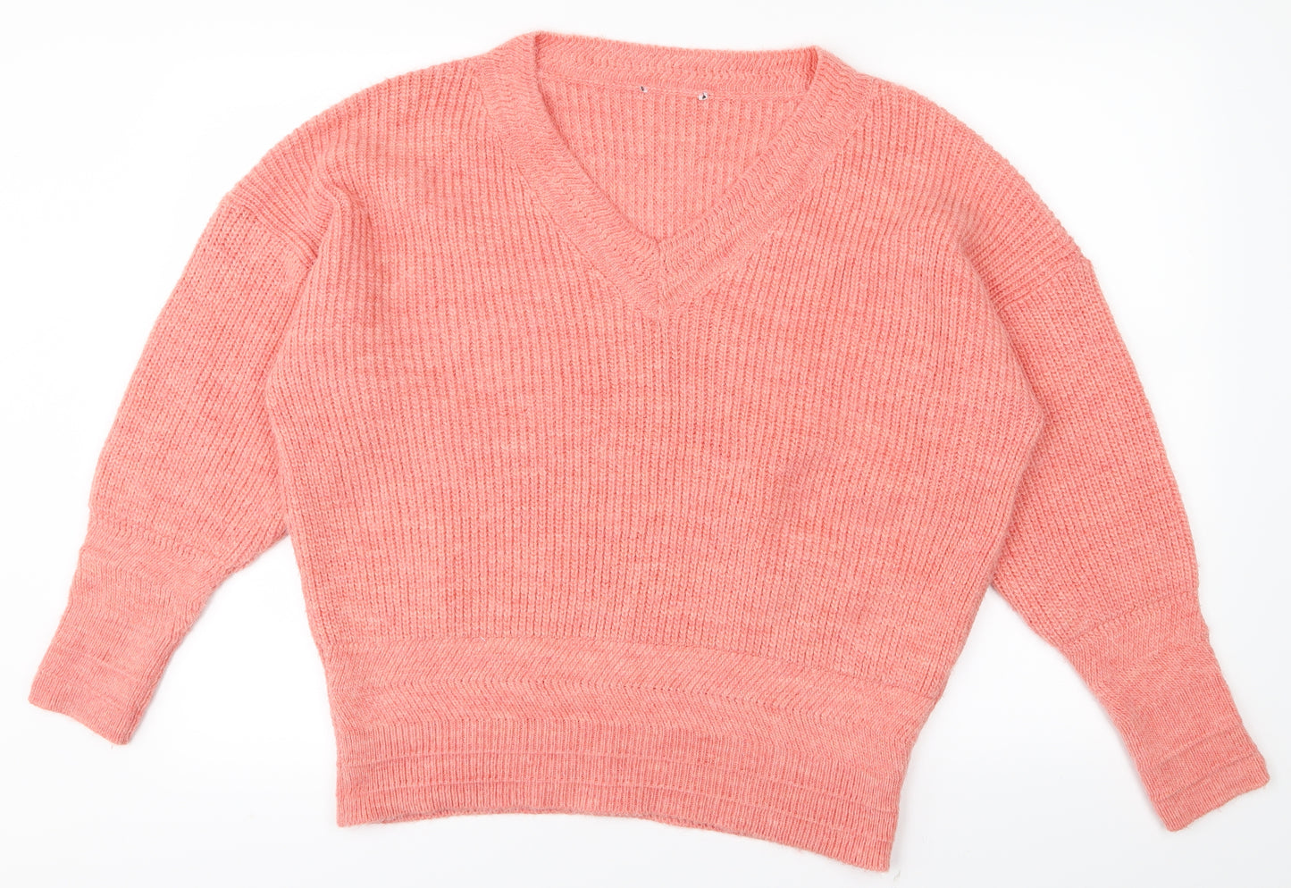 M&S Womens Pink   Pullover Jumper Size L