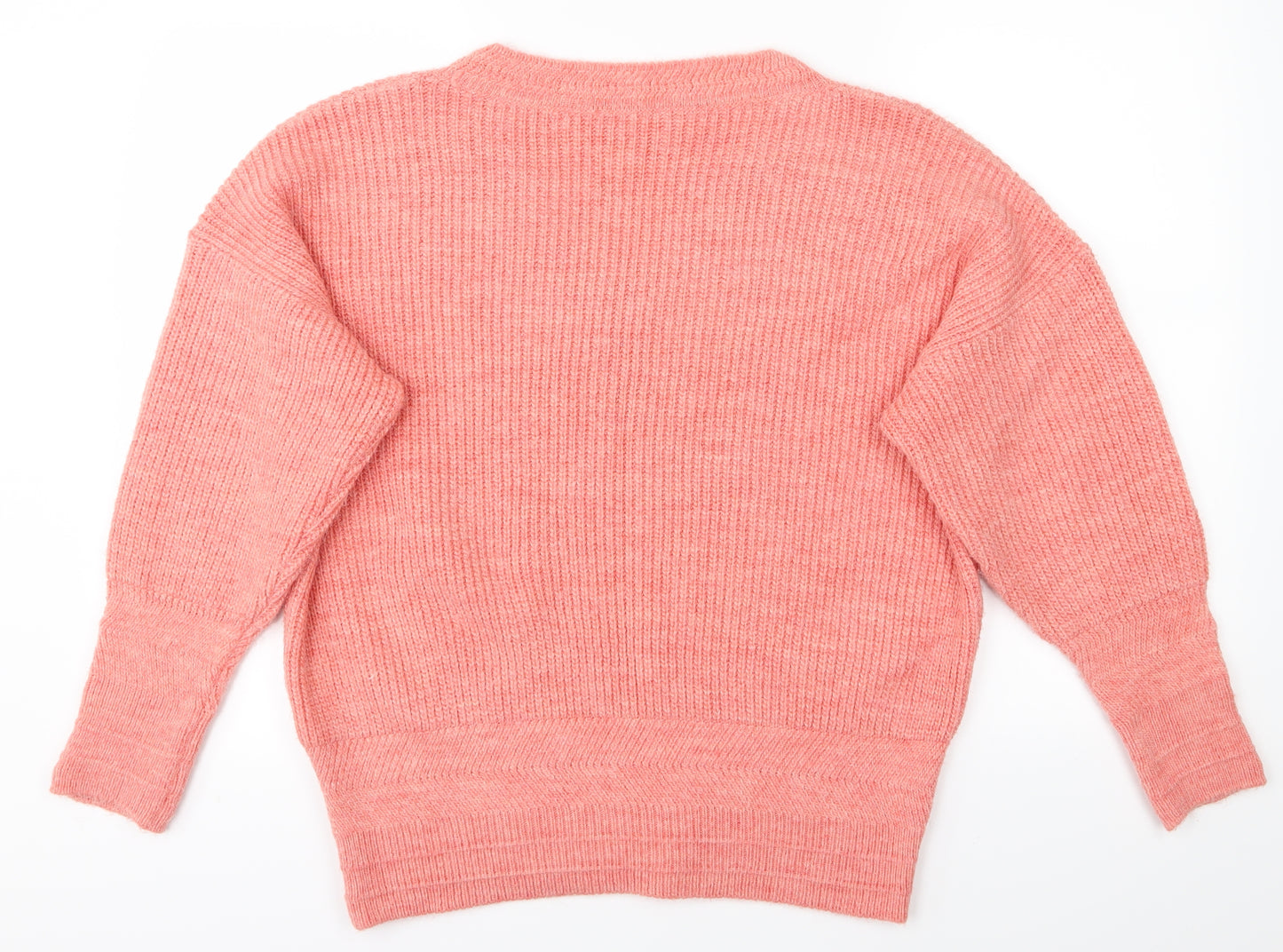 M&S Womens Pink   Pullover Jumper Size L
