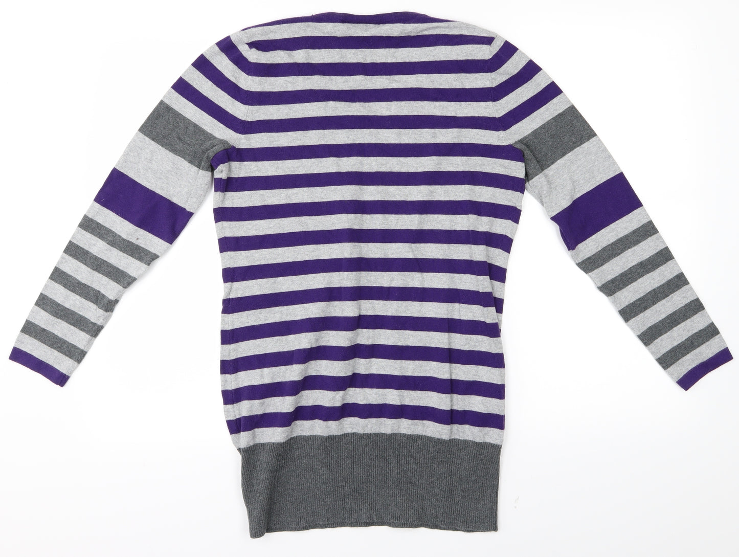 Wallis Womens Purple Striped  Shirt Dress