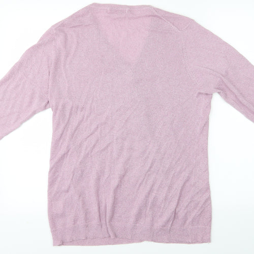 Michele Hope Womens Pink   Basic Blouse Size 14