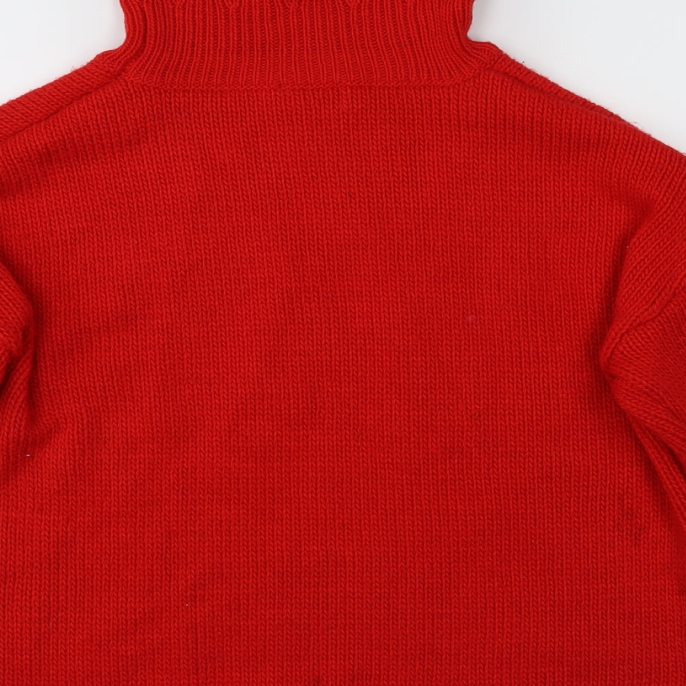 Matalan Womens Red   Pullover Jumper Size M  - Love