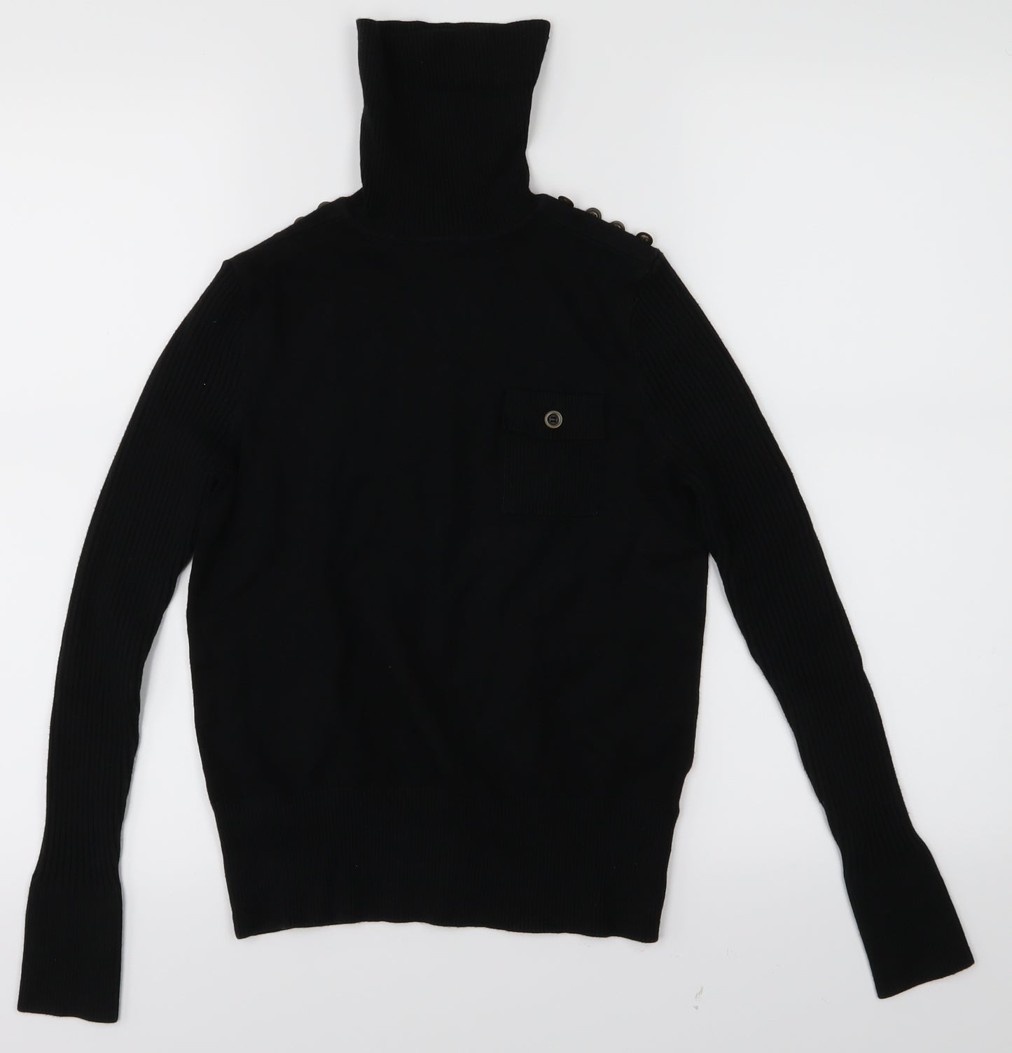 River Island Womens Black   Pullover Jumper Size 12