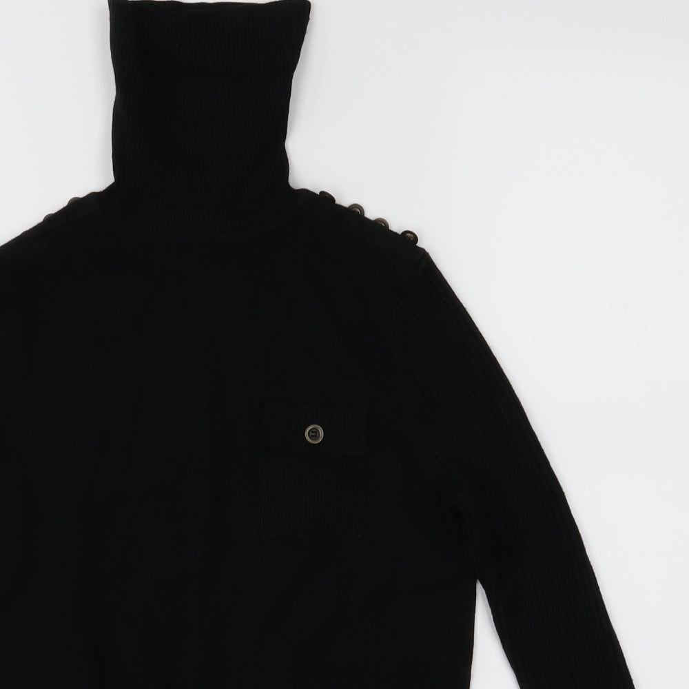 River Island Womens Black   Pullover Jumper Size 12