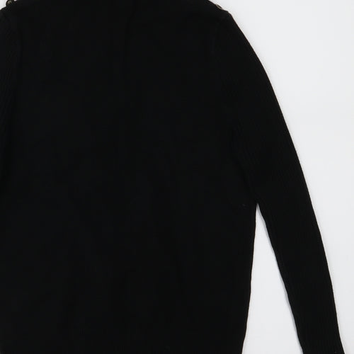 River Island Womens Black   Pullover Jumper Size 12