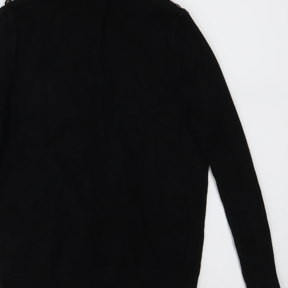 River Island Womens Black   Pullover Jumper Size 12