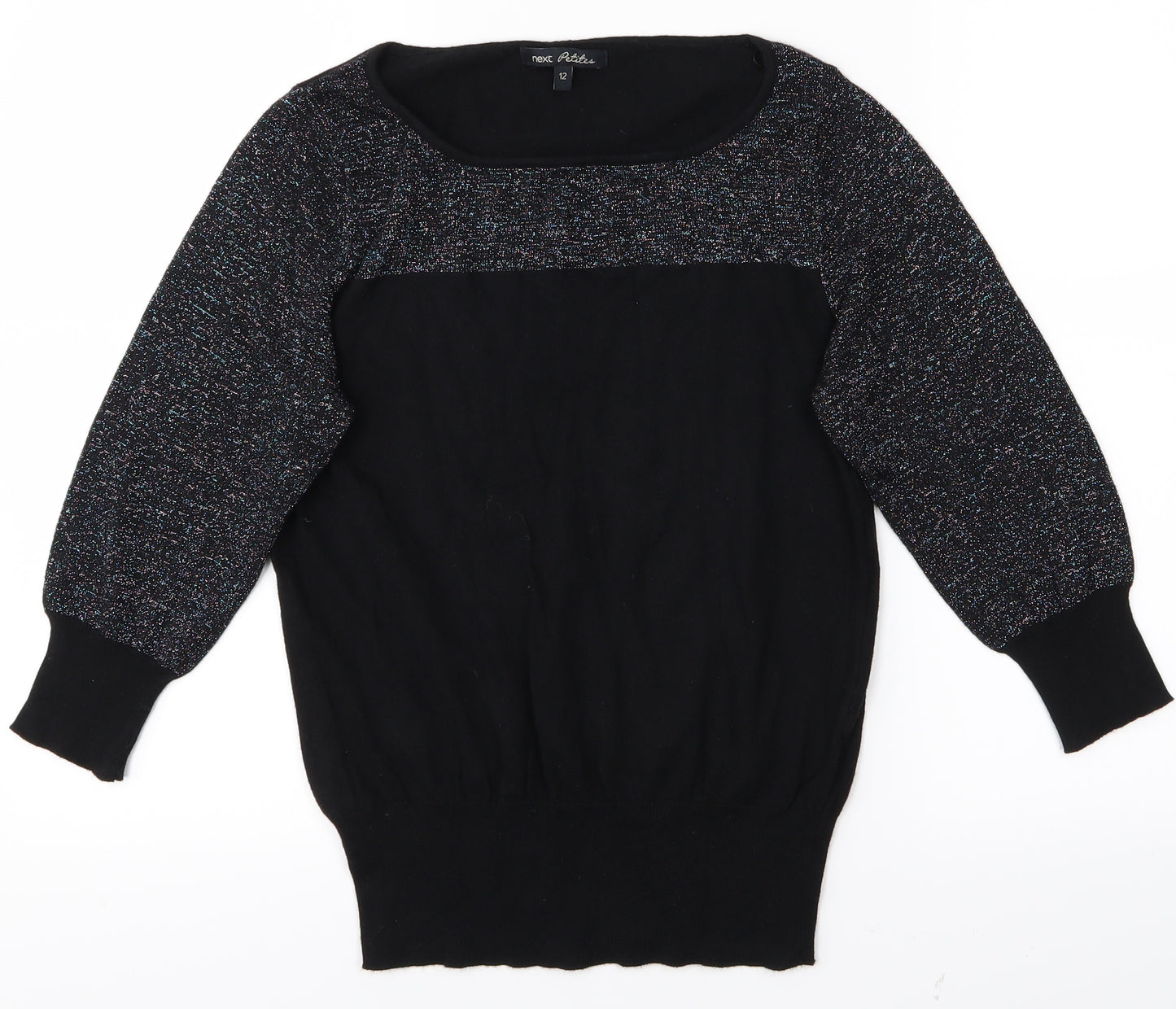 NEXT Womens Black   Basic T-Shirt Size 12