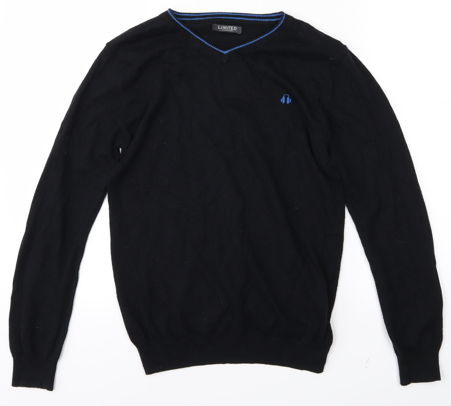 M&S Boys Black   Basic T-Shirt Size 11-12 Years