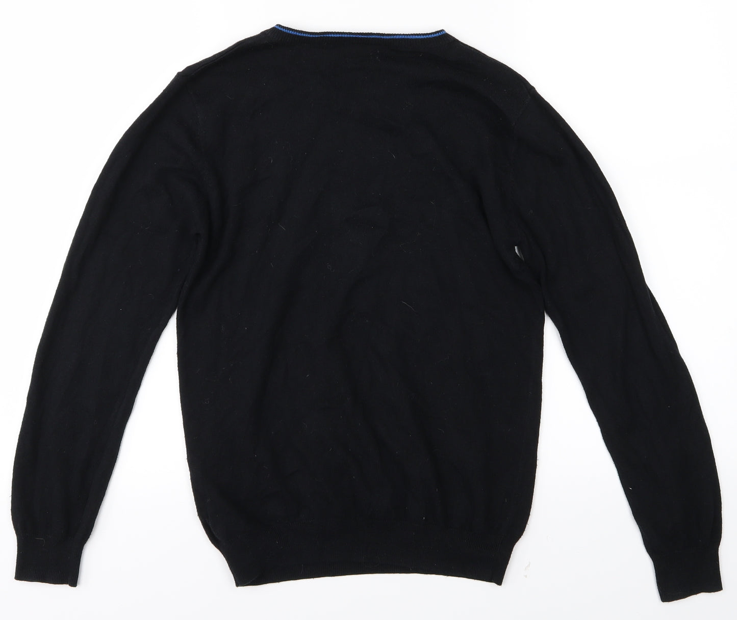 M&S Boys Black   Basic T-Shirt Size 11-12 Years