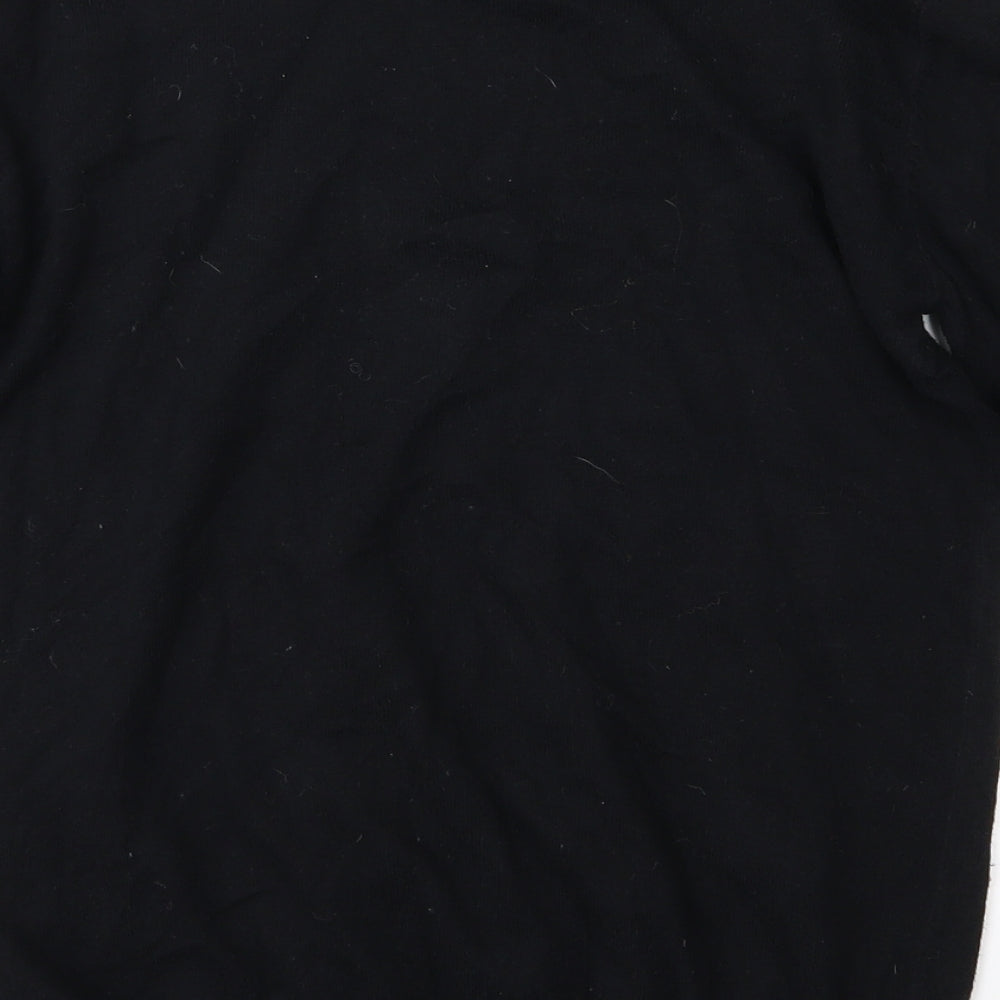 M&S Boys Black   Basic T-Shirt Size 11-12 Years