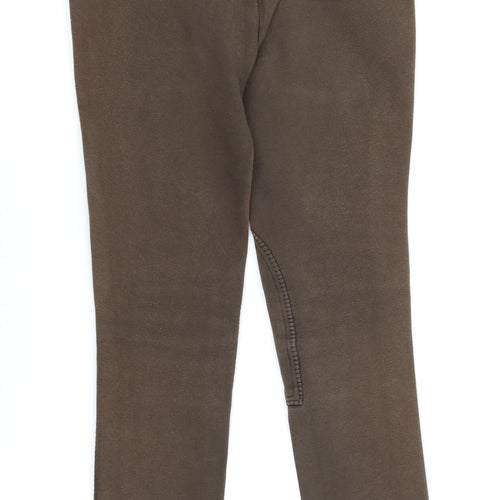 Harry Hall Girls Brown   Capri Trousers Size 8-9 Years - Jodhpurs