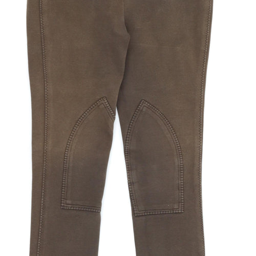 Harry Hall Girls Brown   Capri Trousers Size 8-9 Years - Jodhpurs