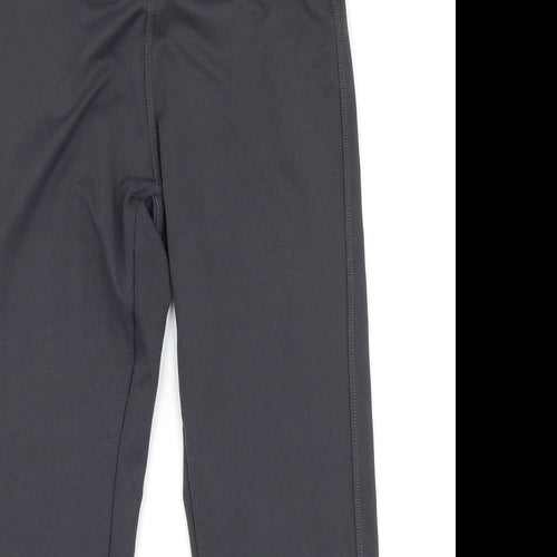 F&F Womens Black   Capri Leggings Size 8 L19 in