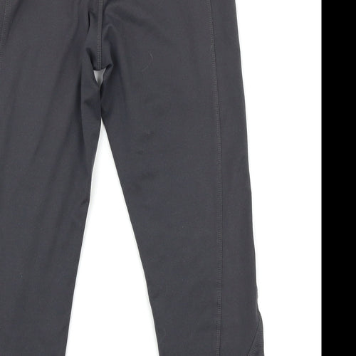 F&F Womens Black   Capri Leggings Size 8 L19 in