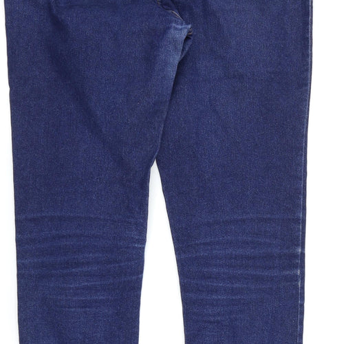 New Look Womens Blue  Denim Skinny Jeans Size 10 L27 in