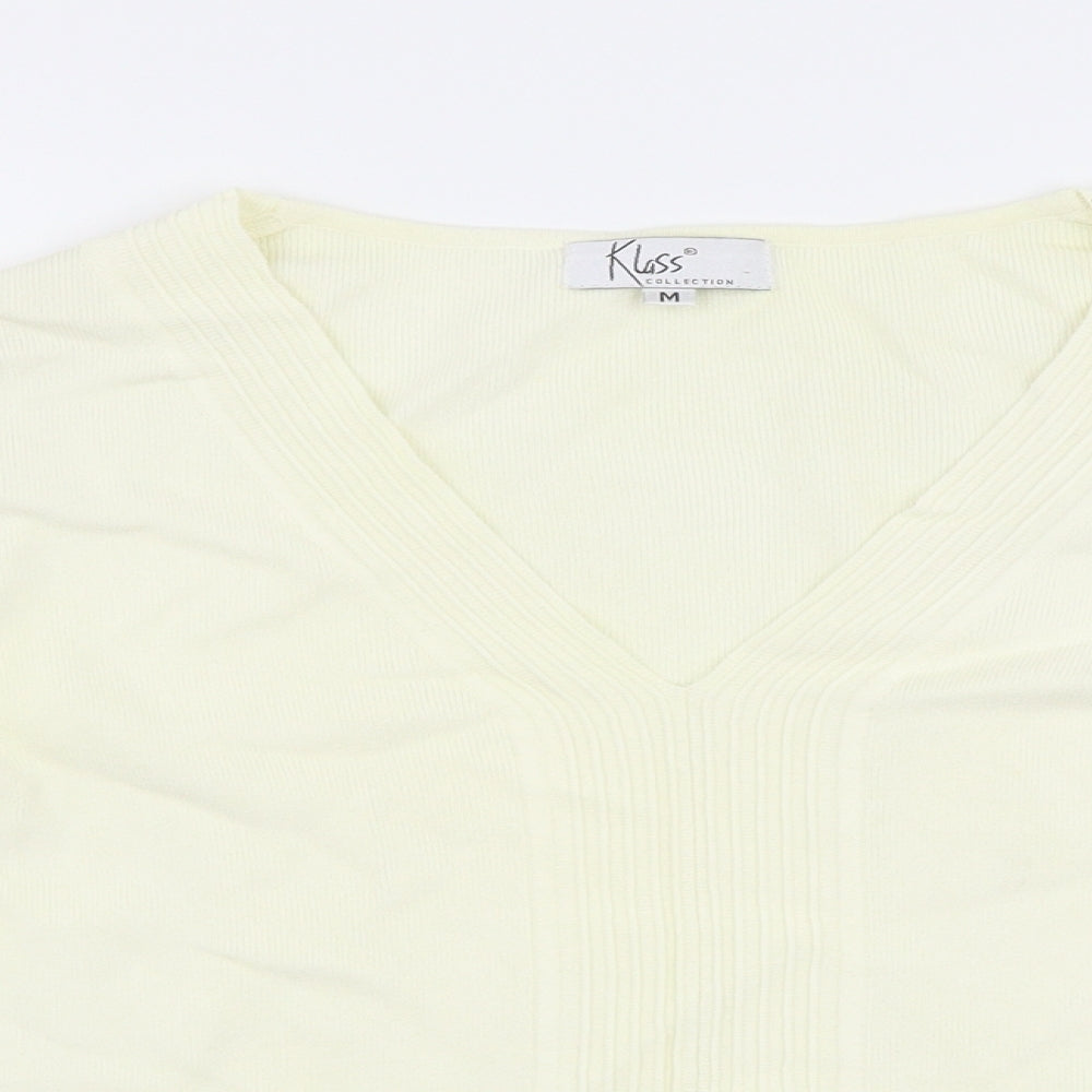 Klass Womens Ivory   Pullover Jumper Size M