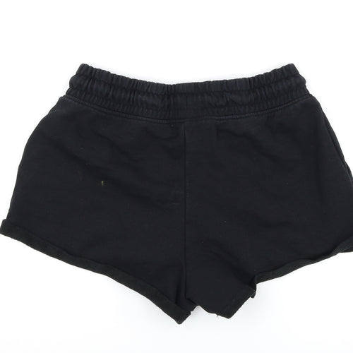 IVY PARK Womens Black   Sweat Shorts Size L